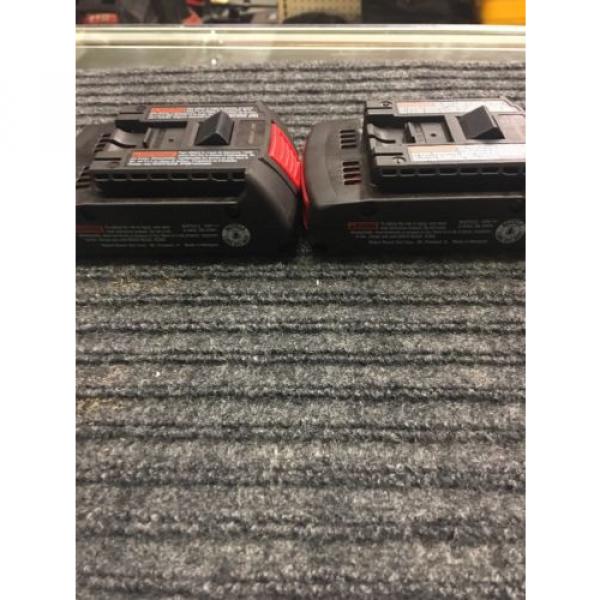 X2 Bosch 18v Batteries BAT612 42514-1 #1 image