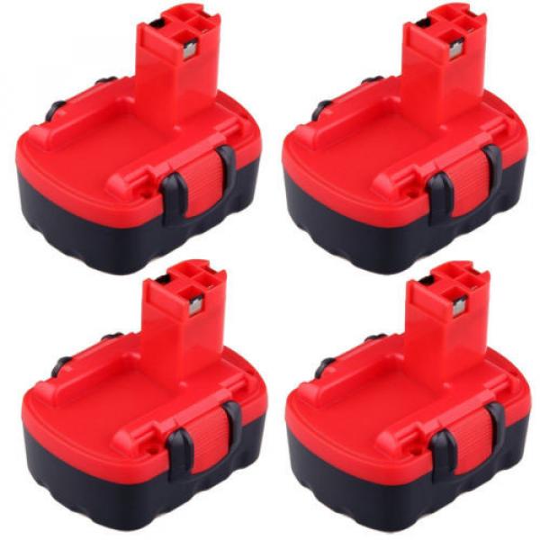 4x For Bosch 2.0AH 14.4V 2607335275 2607335465 2607335276 BAT038 BAT040 Battery #1 image