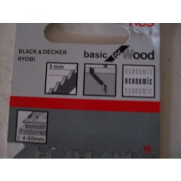 OFFER ! 10PKTS BOSCH U111C HCS JIGSAW BLADES BASIC FOR WOOD (10 x  PACK OF 3 ) #6 image