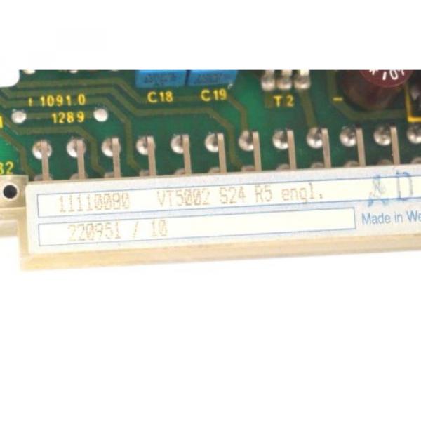 NEW France Australia REXROTH VT-5002-S24-R5 AMPLIFIER CARD VT5002S24R5 #3 image